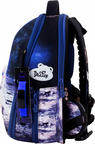 Школьный ранец DeLune Full-set 7mini-019 + мешок + жесткий пенал + спортивная сумка + фартук для труда + часы - Фото 3