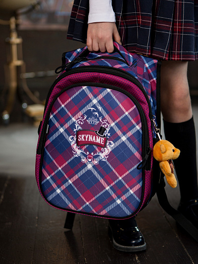 Школьный рюкзак с пеналом и мешком SkyName Full R1-038 - Фото 3