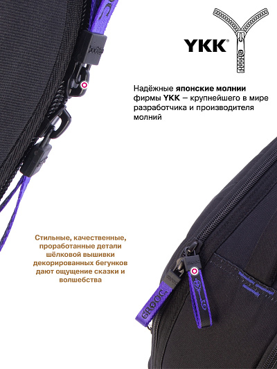 Рюкзак GROOC 14-070 + пенал + мешок + сумка-пенал - Фото 12