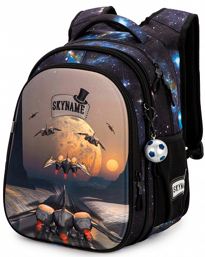 Школьный рюкзак с пеналом и мешком SkyName Full R1-032 - Фото 9