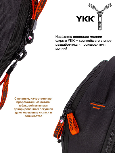 Рюкзак GROOC 14-054 + мешок + сумка-пенал - Фото 16