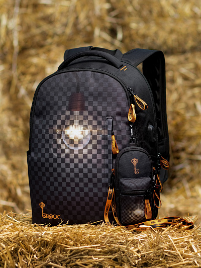 Рюкзак GROOC 14-056 + мешок + сумка-пенал - Фото 3