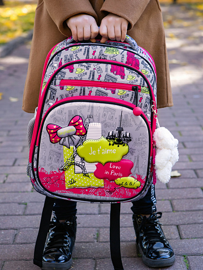 Школьный ранец с пеналом и мешком SkyName Full 7016 - Фото 3