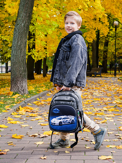 Школьный ранец с пеналом и мешком SkyName Full 7019 - Фото 2
