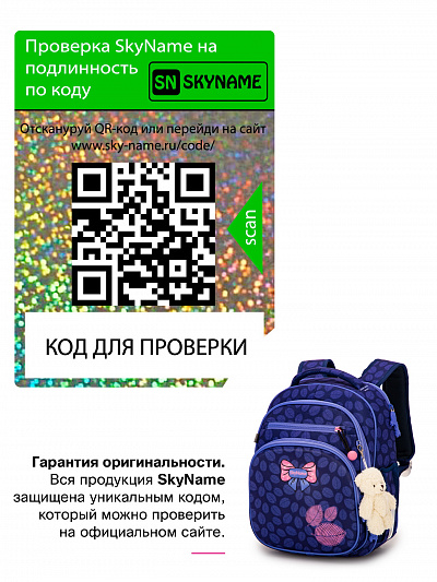 Школьный ранец с пеналом и мешком SkyName Full 7015 - Фото 7