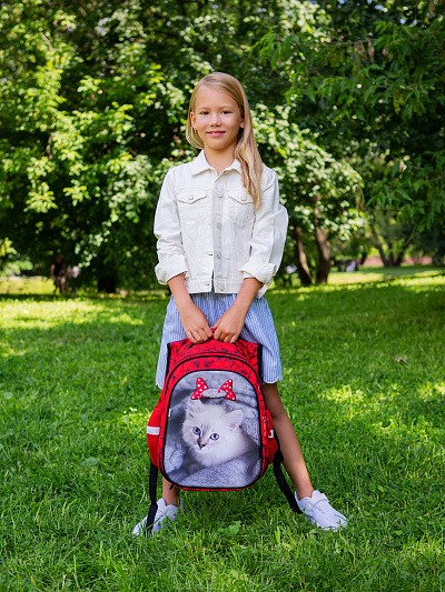 Школьный рюкзак с пеналом и мешком SkyName Full R1-014 - Фото 2