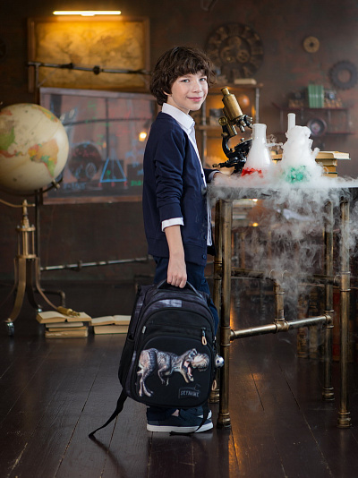 Школьный рюкзак с пеналом и мешком SkyName Full R3-255 - Фото 3