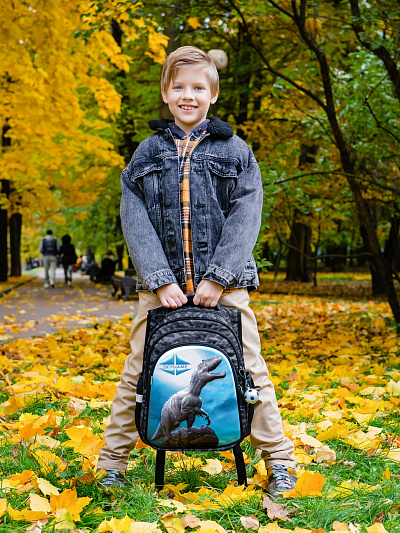 Школьный ранец с пеналом и мешком SkyName Full R2-189 - Фото 2