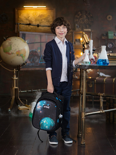 Школьный рюкзак с пеналом и мешком SkyName Full R1-031 - Фото 3