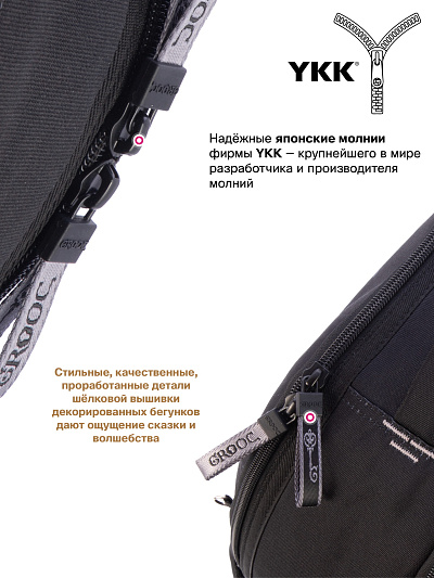 Рюкзак GROOC 14-076 + пенал + мешок + сумка-пенал - Фото 12