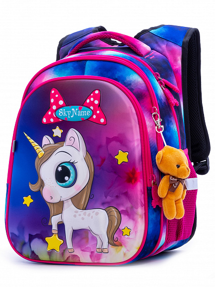 Школьный рюкзак с пеналом и мешком SkyName Full R-013