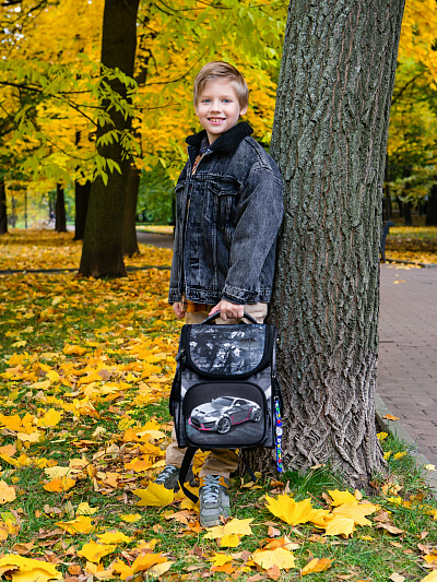 Школьный ранец с пеналом и мешком SkyName Full 2086 - Фото 14
