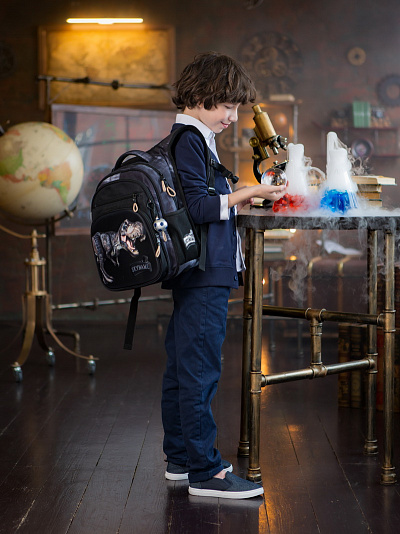 Школьный рюкзак с пеналом и мешком SkyName Full R3-255 - Фото 2