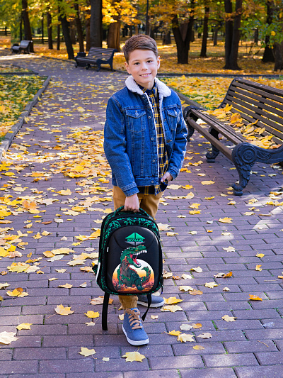 Школьный ранец с пеналом и мешком SkyName Full 6039 - Фото 4