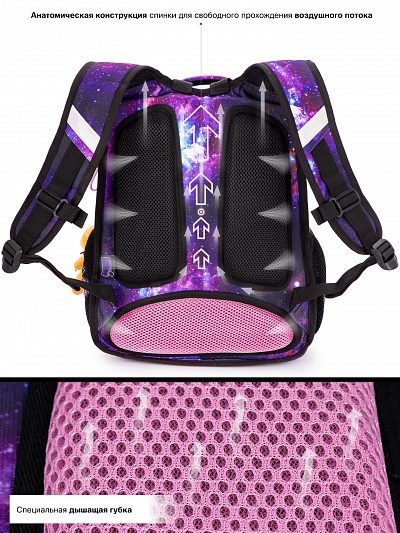 Школьный рюкзак с пеналом и мешком SkyName Full R2-199 - Фото 13