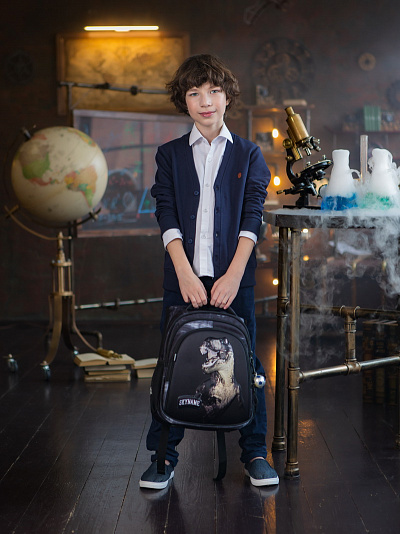 Школьный рюкзак с пеналом и мешком SkyName Full R2-202 - Фото 2
