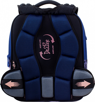 Школьный ранец DeLune Full-set 7mini-019 + мешок + жесткий пенал + спортивная сумка + фартук для труда + часы - Фото 6
