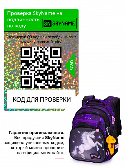 Школьный рюкзак с пеналом и мешком SkyName Full R3-260