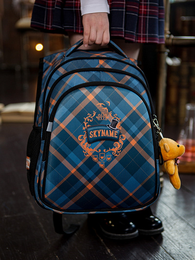 Школьный рюкзак с пеналом и мешком SkyName Full R2-197 - Фото 3