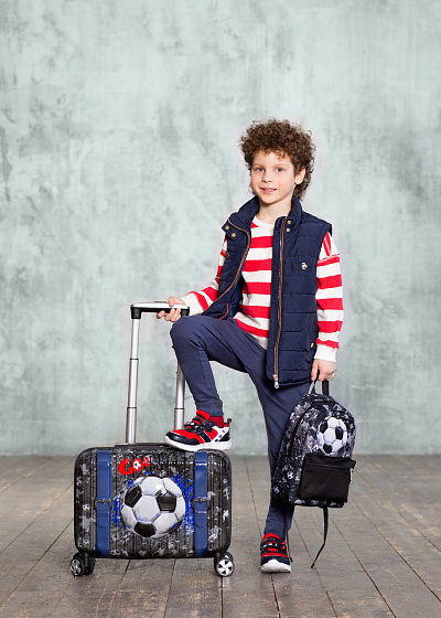 Детский чемодан DeLune "Lune-004" + рюкзак - Фото 11
