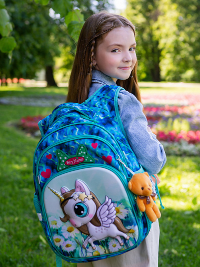 Школьный рюкзак с пеналом и мешком SkyName Full R3-228 - Фото 2