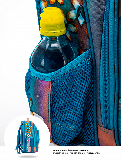 Школьный ранец с пеналом и мешком SkyName Full 7011 - Фото 14