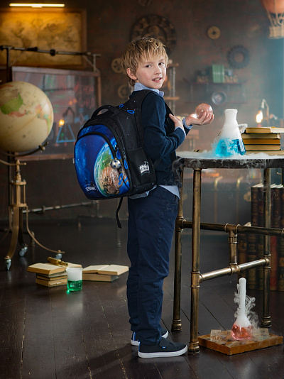 Школьный рюкзак с пеналом и мешком SkyName Full R2-195 - Фото 4