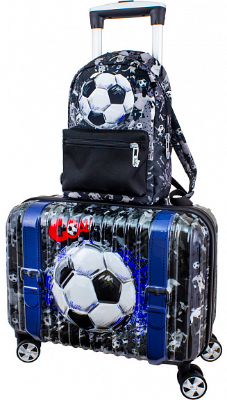 Детский чемодан DeLune "Lune-004" + рюкзак