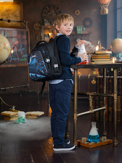 Школьный рюкзак с пеналом и мешком SkyName Full R2-201 - Фото 4