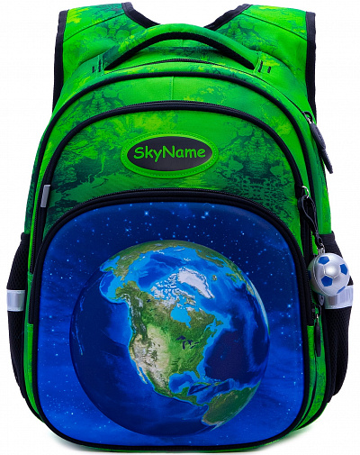Школьный рюкзак с пеналом и мешком SkyName Full R3-239 - Фото 5