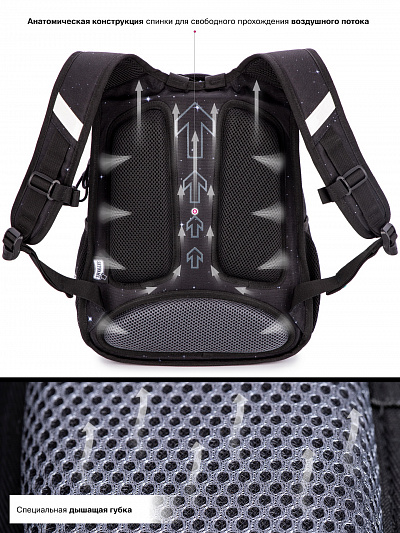 Школьный рюкзак с пеналом и мешком SkyName Full R2-194 - Фото 12