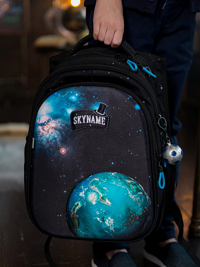 Школьный рюкзак с пеналом и мешком SkyName Full R1-031 - Фото 4