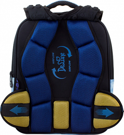 Школьный ранец DeLune Full-set 7mini-020 + мешок + жесткий пенал + спортивная сумка + фартук для труда + часы - Фото 6