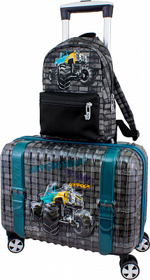 Детский чемодан DeLune "Lune-003" + рюкзак