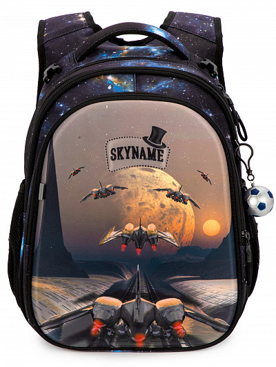 Рюкзак SkyName R1-032-M + брелок мячик + мешок - Фото 7