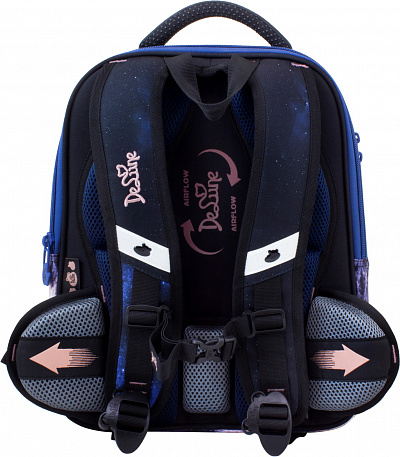 Школьный ранец DeLune Full-set 7mini-019 + мешок + жесткий пенал + спортивная сумка + фартук для труда + часы - Фото 5