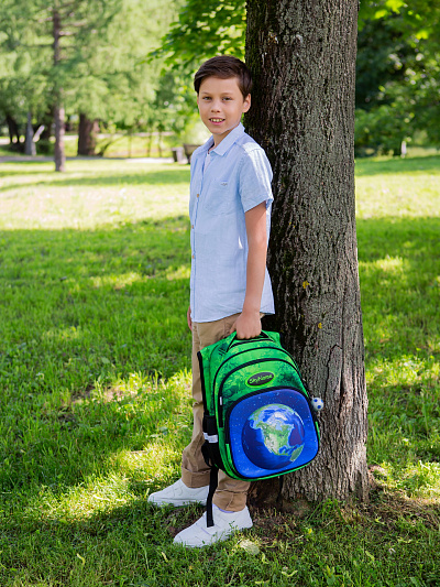 Школьный рюкзак с пеналом и мешком SkyName Full R3-239 - Фото 3