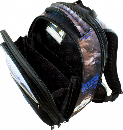 Школьный ранец DeLune Full-set 9-130 + мешок + жесткий пенал + спортивная сумка + фартук для труда + часы - Фото 4