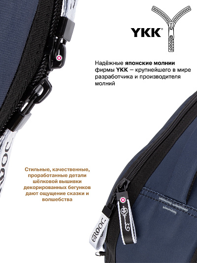 Рюкзак GROOC 14-059 + мешок + сумка-пенал - Фото 13