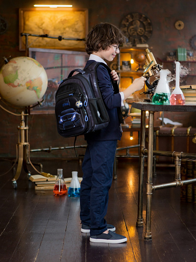 Школьный рюкзак с пеналом и мешком SkyName Full R3-253 - Фото 3