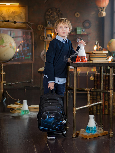 Школьный рюкзак с пеналом и мешком SkyName Full R2-201 - Фото 2