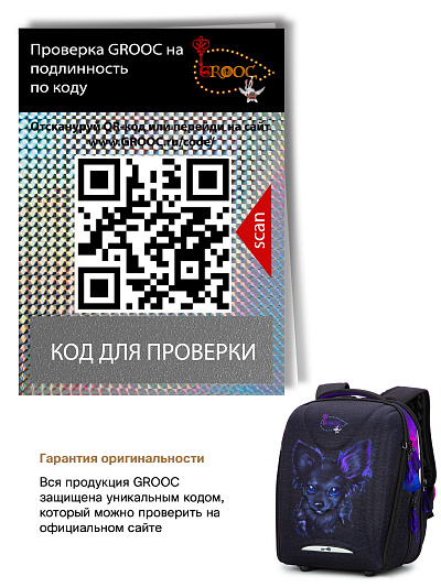 Ранец GROOC 7mini-033 + пенал + мешок + сумка-пенал - Фото 22