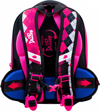 Школьный ранец DeLune Full-set 9-124 + мешок + жесткий пенал + спортивная сумка + фартук для труда + мишка  - Фото 5